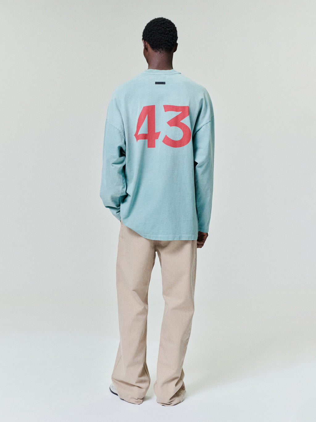F Of G, 43 Long Sleeve Tee - Sky - Image 2