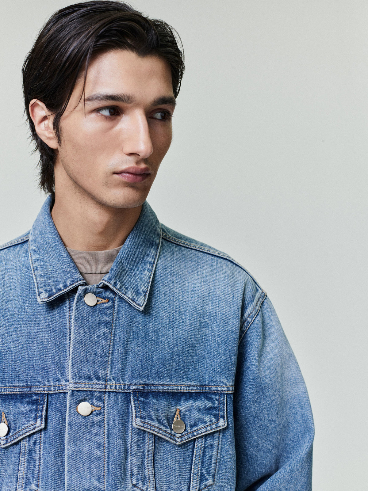 Classic Trucker Jacket - Medium Indigo - Image 3