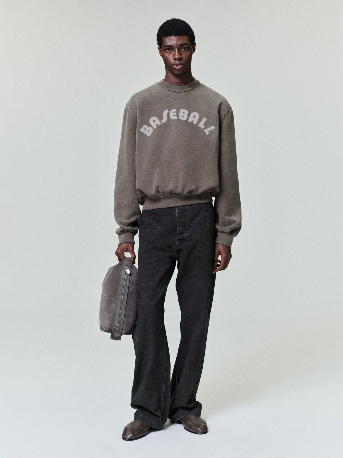 Washed Canvas Utility Pant - Washed Black - Image 1