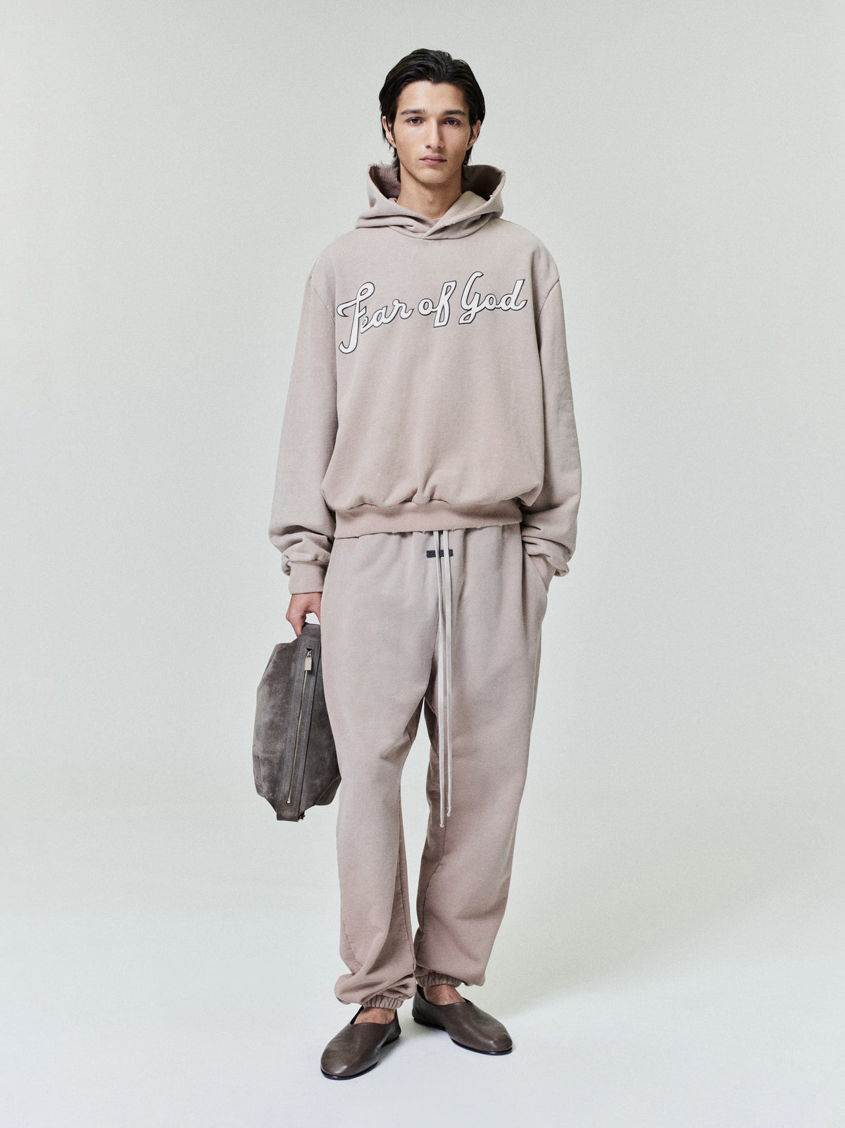 26 Classic Half Raglan Hoodie - Dune Pearl - Image 1