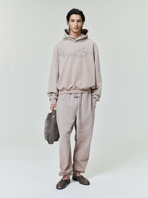 26 Classic Half Raglan Hoodie - Dune Pearl - Image 1