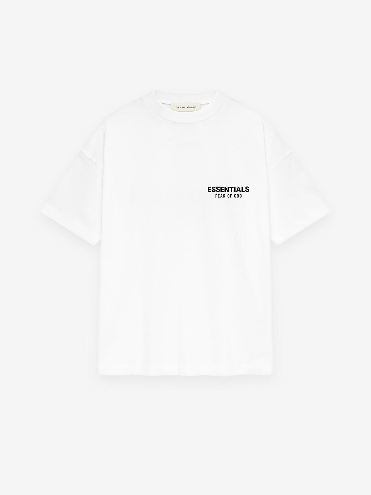 Essentials SS26 Classic Tee - Bright White - Image 2