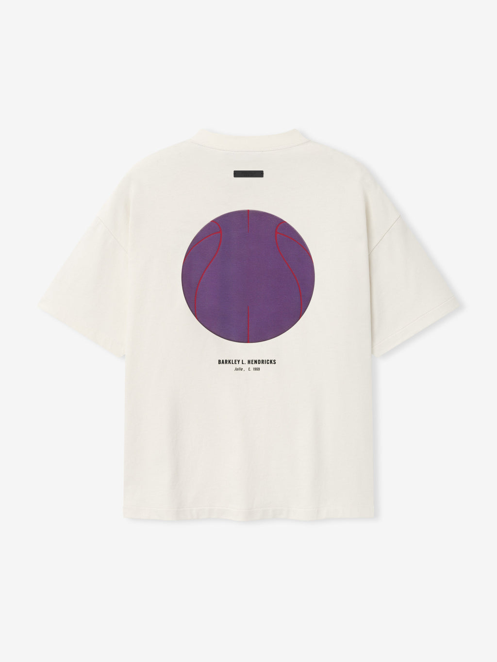 Lakers X Barkley Hendricks 90s Tee - Ivory - Image 4