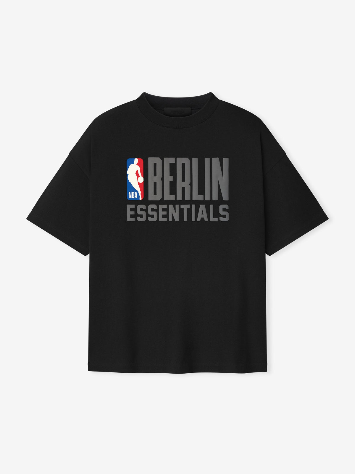 Berlin 90s Fit Tee - Black - Image 1
