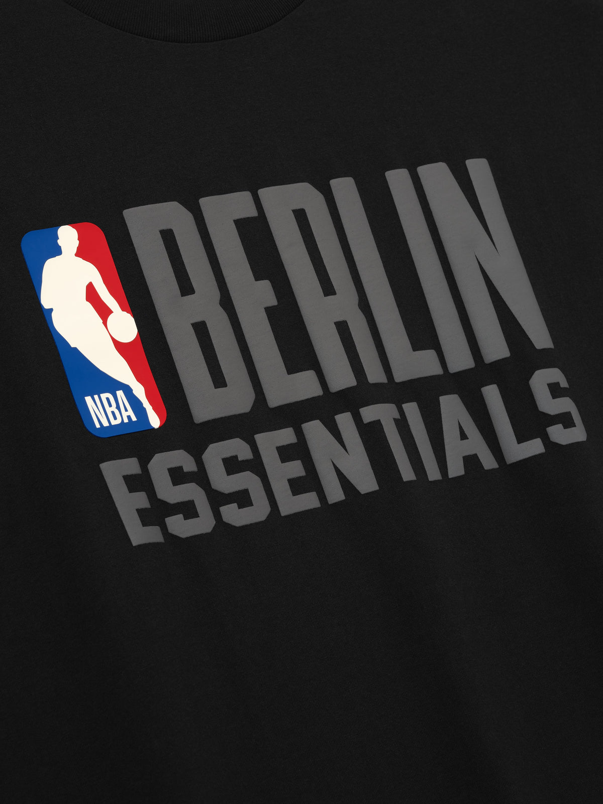 Berlin 90s Fit Tee - Black - Image 3