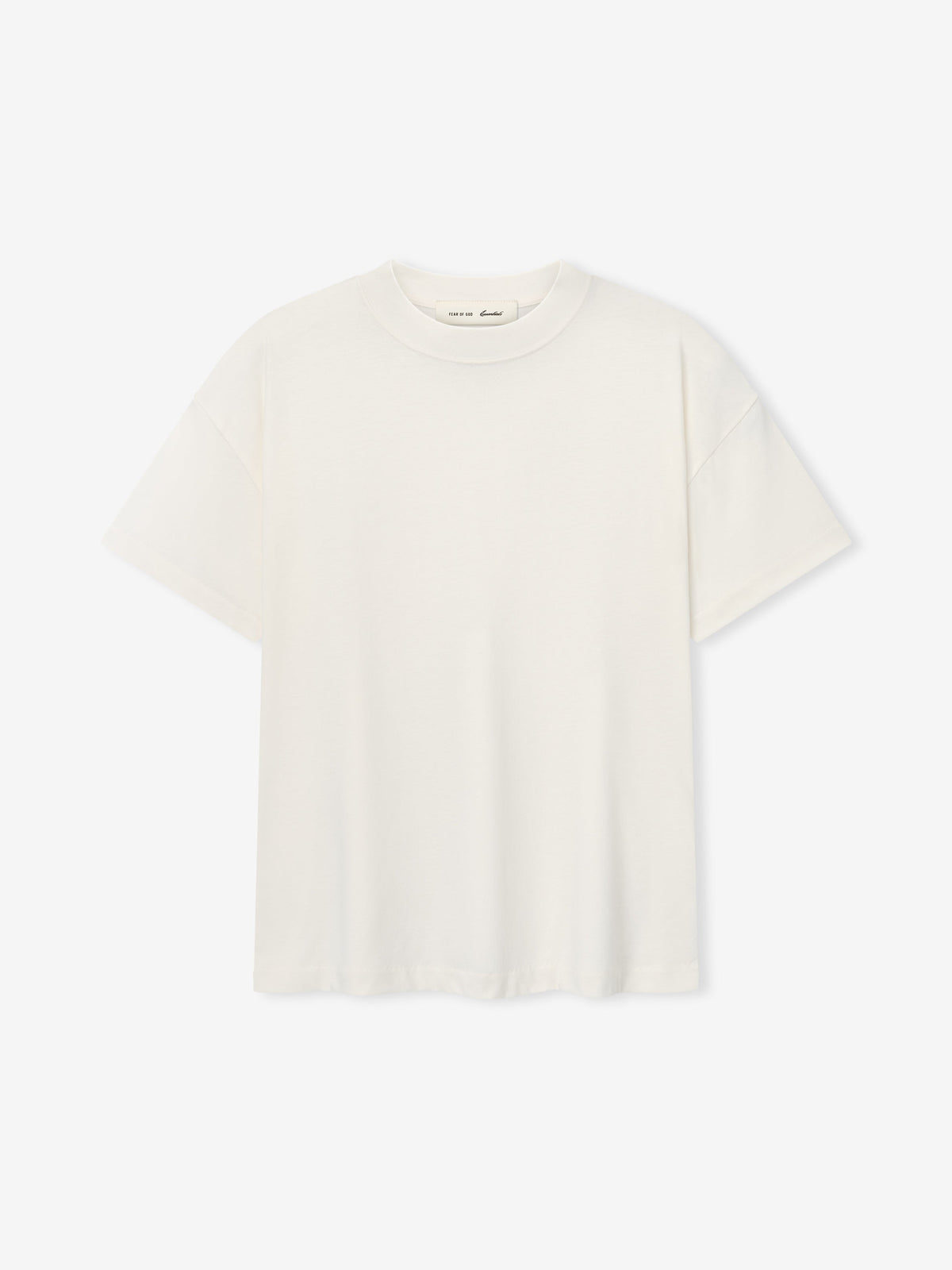 Signature Essential Tee - Ivory - Image 1