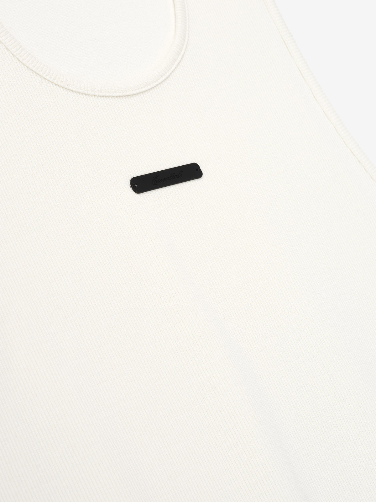 Rib Tank - Ivory - Image 3