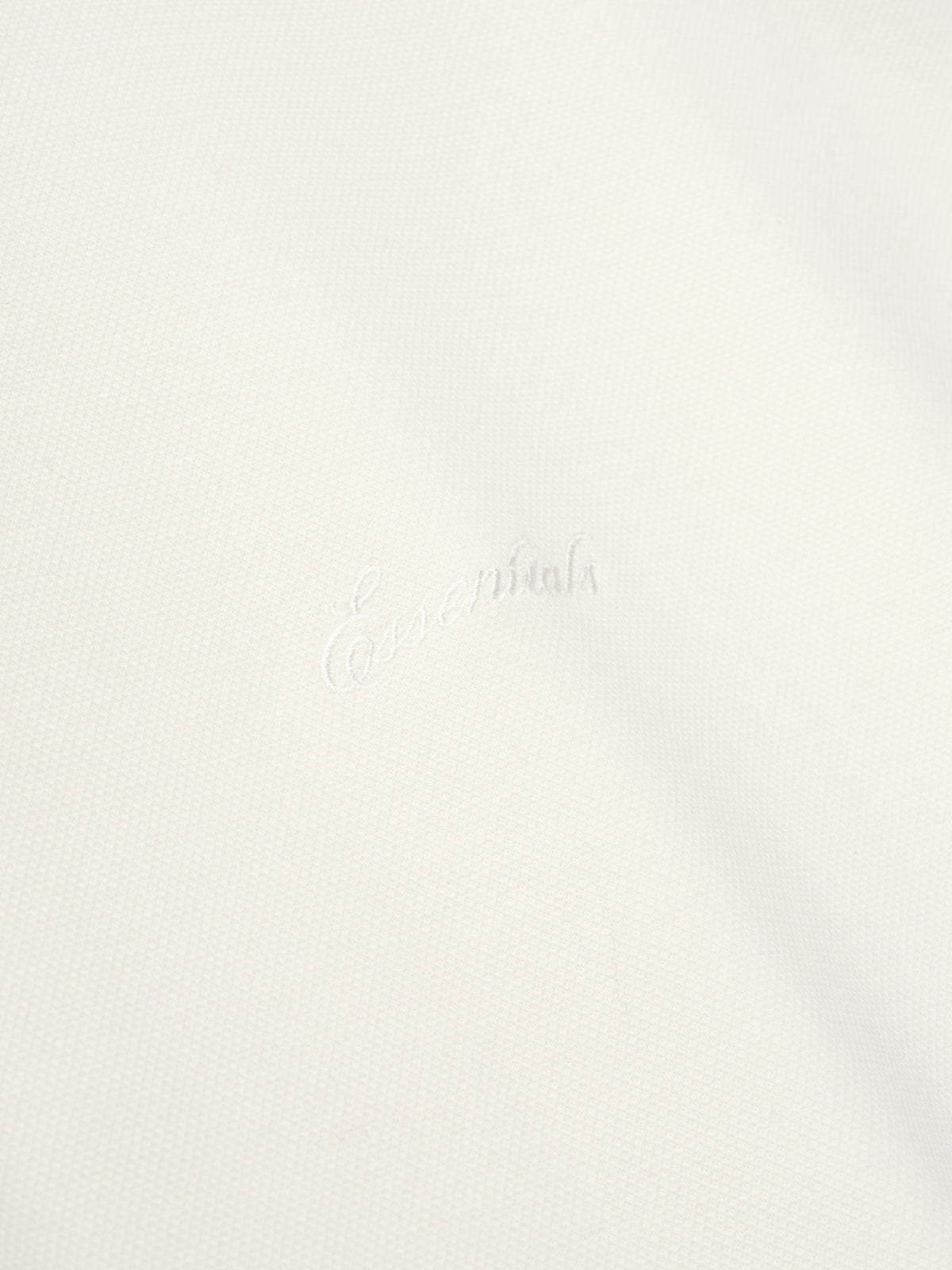 Pique Signature 90s Tee - Ivory - Image 4