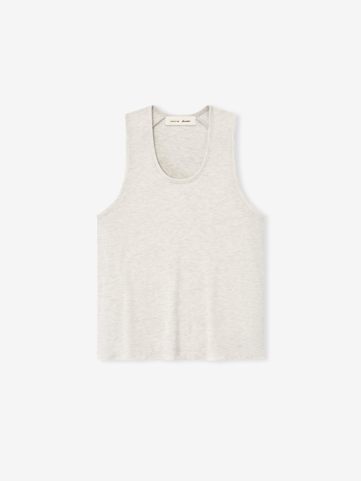 Womens Signature Slim Tank - Oatmeal Heather - Image 1