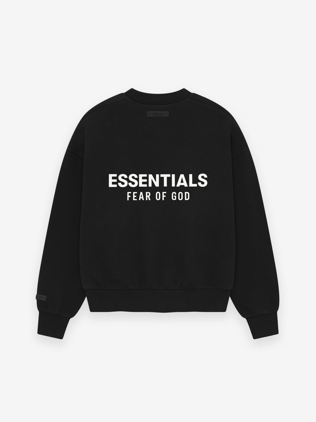 Essentials SS26 Classic Crewneck Sweatshirt - Vintage Black - Image 5