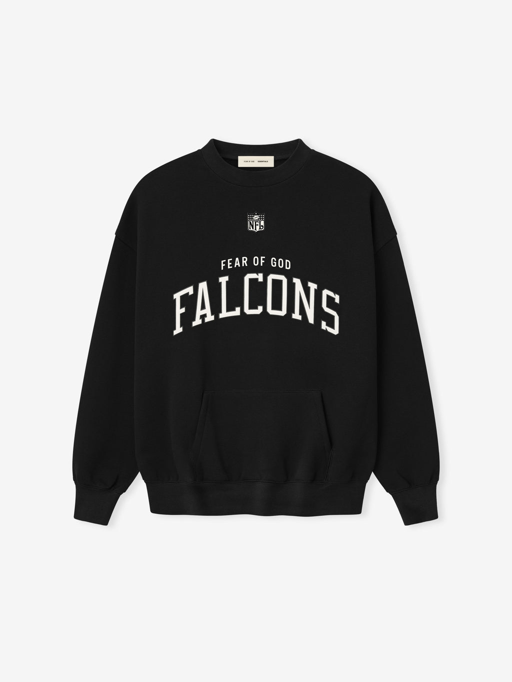 Essentials Falcons Crewneck - Black - Image 1