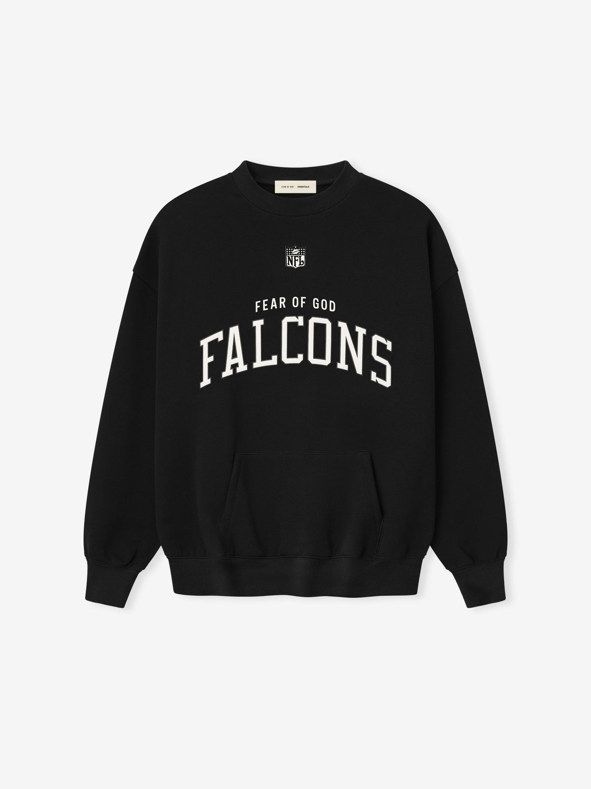 Essentials Falcons Crewneck - Black - Image 1
