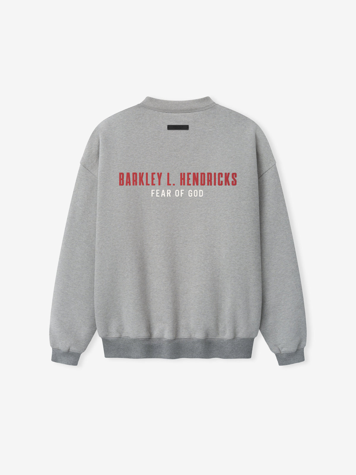 NBA X Barkley Hendricks 90s Crewneck - Concrete Heather - Image 2