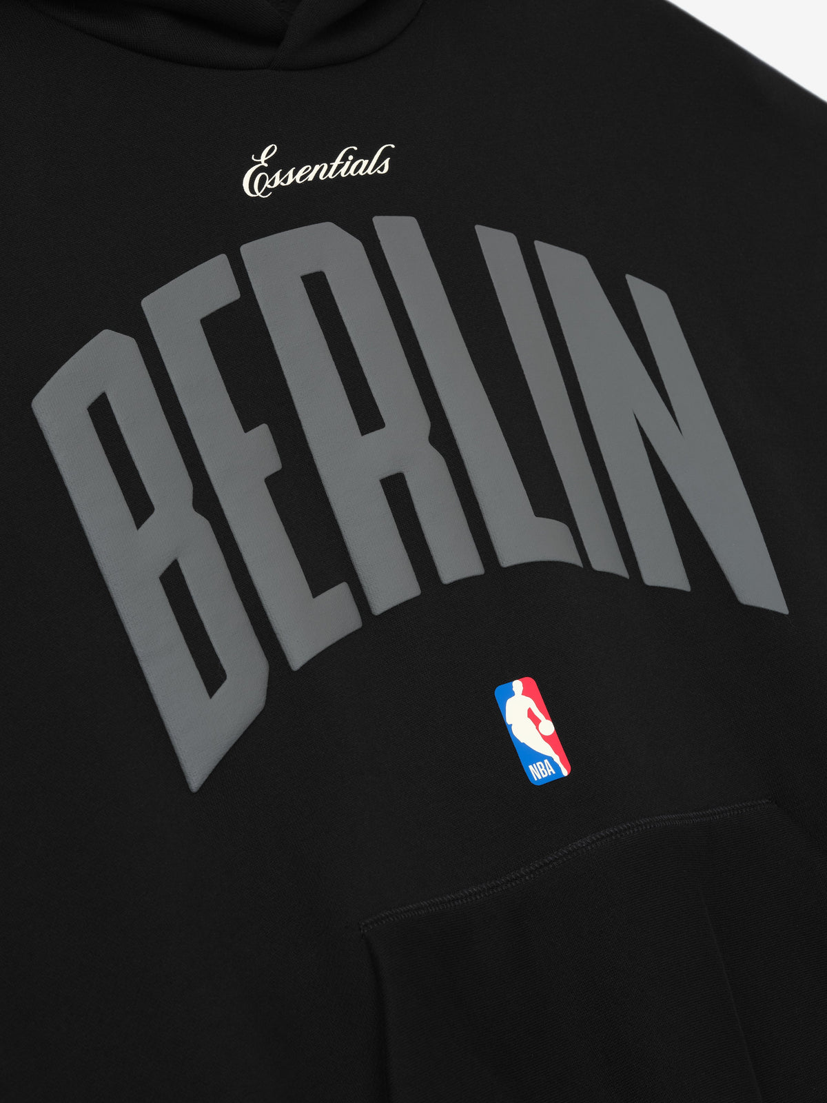 Berlin 90s Hoodie - Black - Image 3