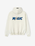 Orlando Magic 90s Hoodie - Cream White - Image 4