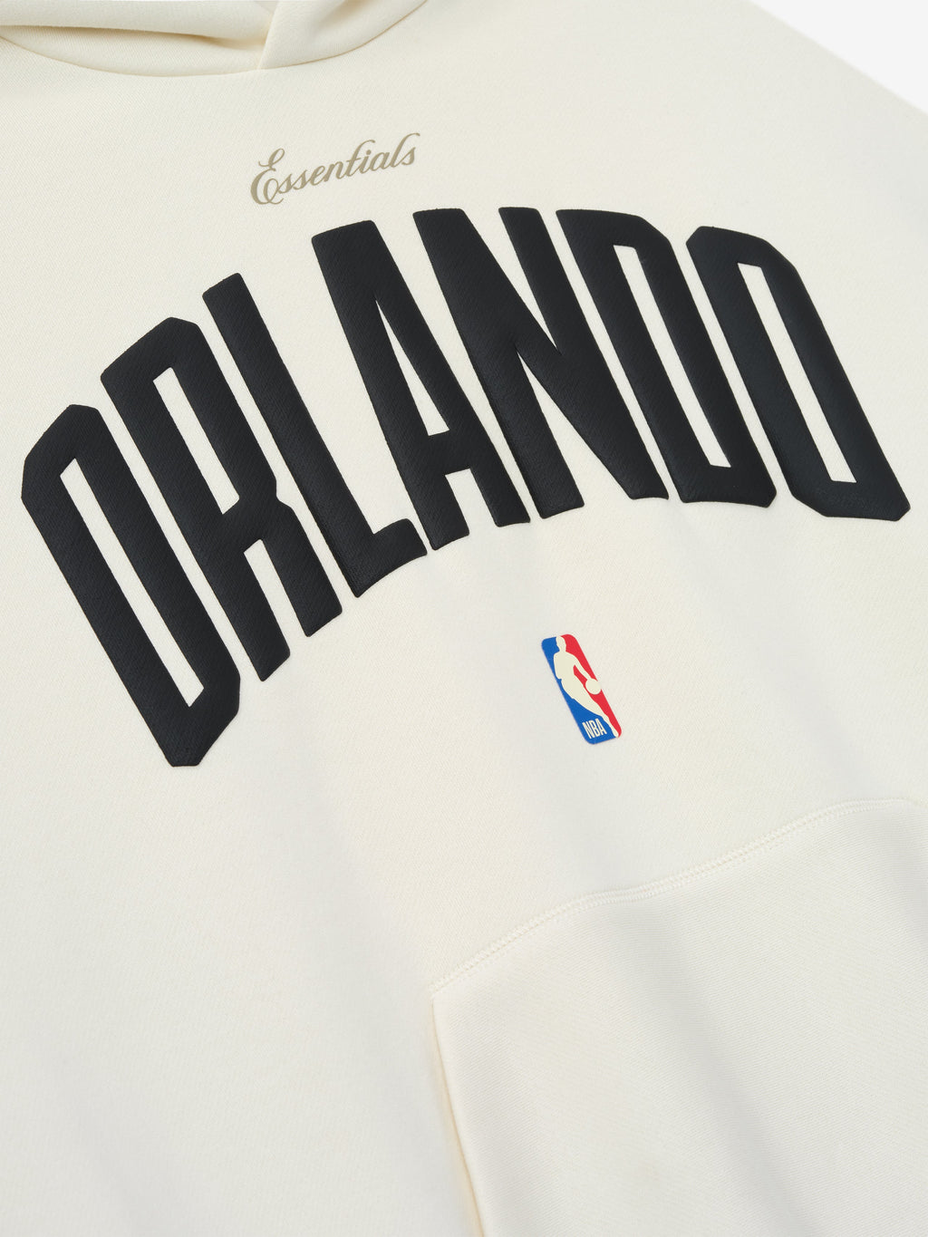 Orlando Magic 90s Hoodie - Cream White - Image 5