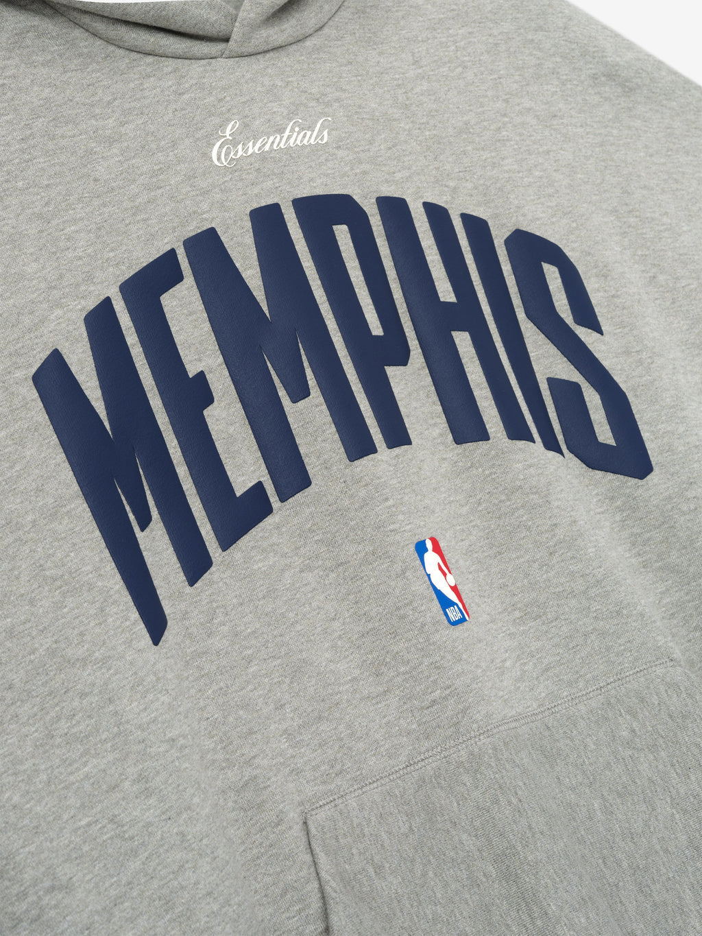 Memphis Grizzlies 90s Hoodie - Concrete Heather - Image 5