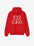 American Sport Hoodie - Red - Image 2