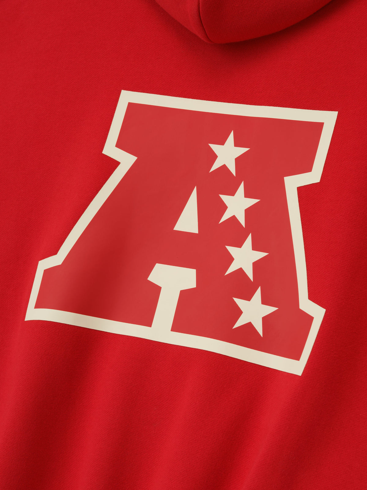 American Sport Hoodie - Red - Image 4