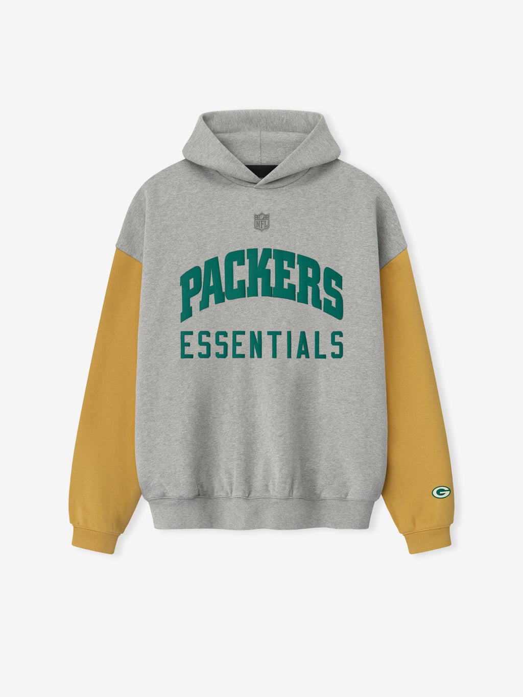 Packers Sport Hoodie - Concrete Heather/Canyon - Image 1