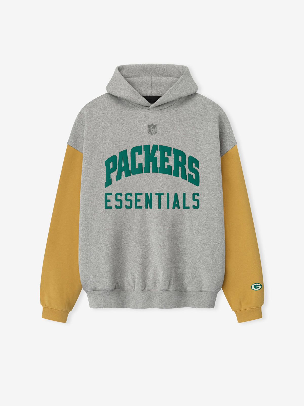 Packers Sport Hoodie - Concrete Heather/Canyon - Image 1
