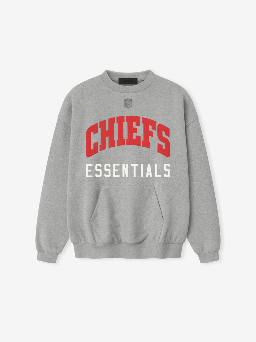 Chiefs Sport Crewneck - Concrete Heather - Image 1