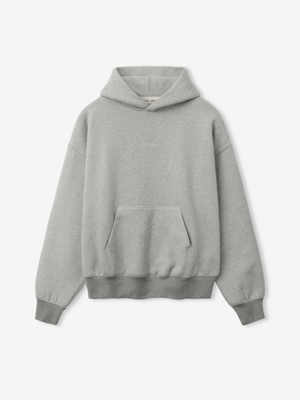 Signature Classic Hoodie - Concrete Heather - Image 1