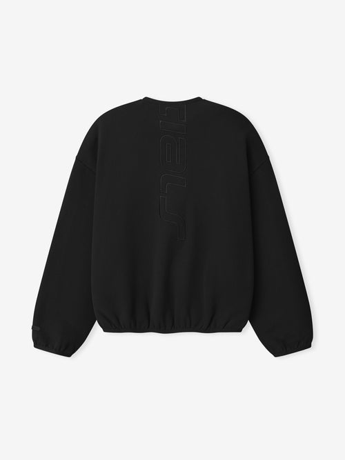 Active Trace Modern Crewneck Sweatshirt - Vintage Black - Image 2