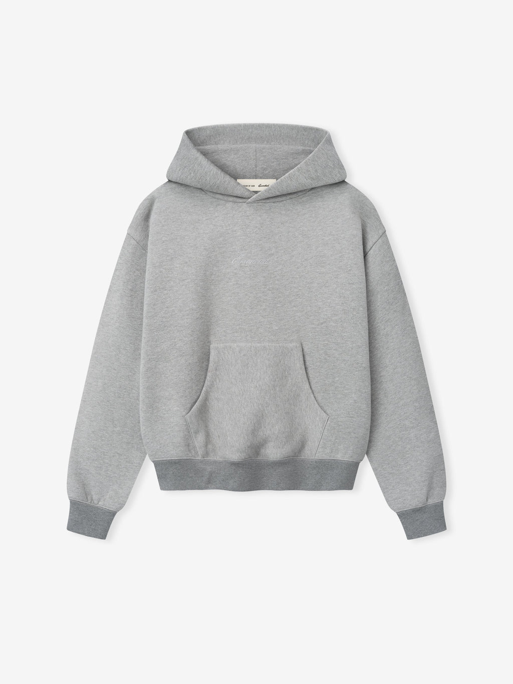 Womens Signature SS26 Classic Hoodie - Concrete Heather - Image 2