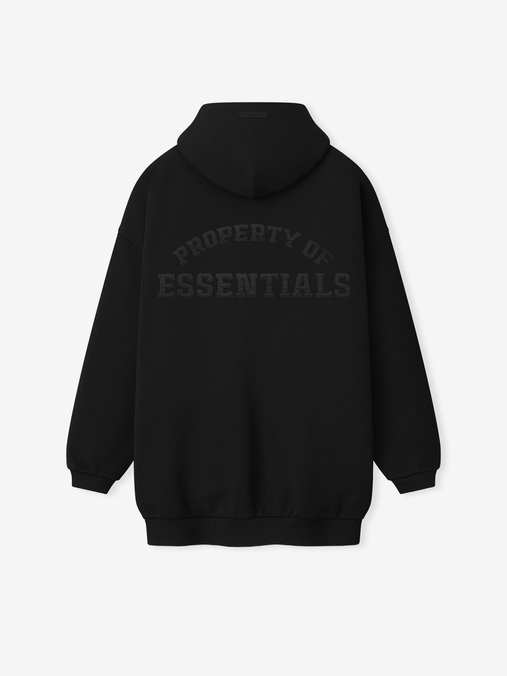 Property Lounge Long Zip Hoodie - Black - Image 2
