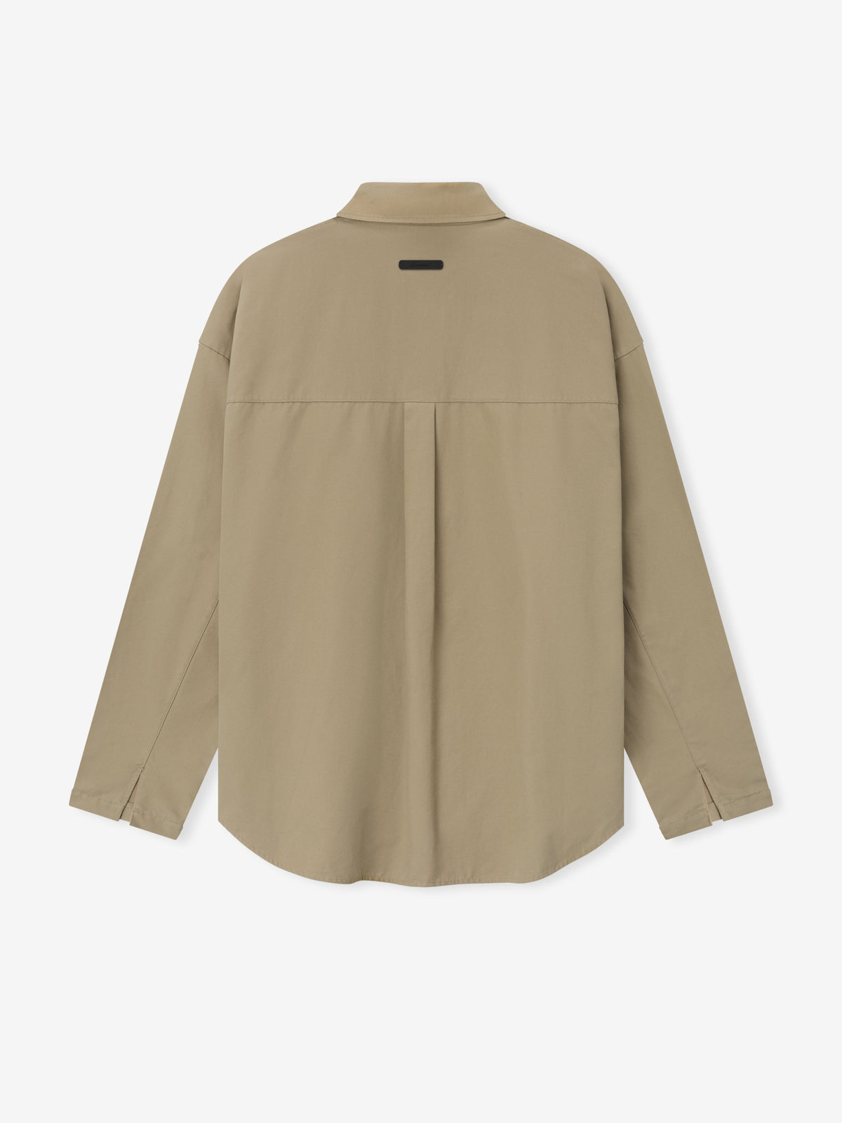 Cotton Canvas Overshirt - Dune - Image 2