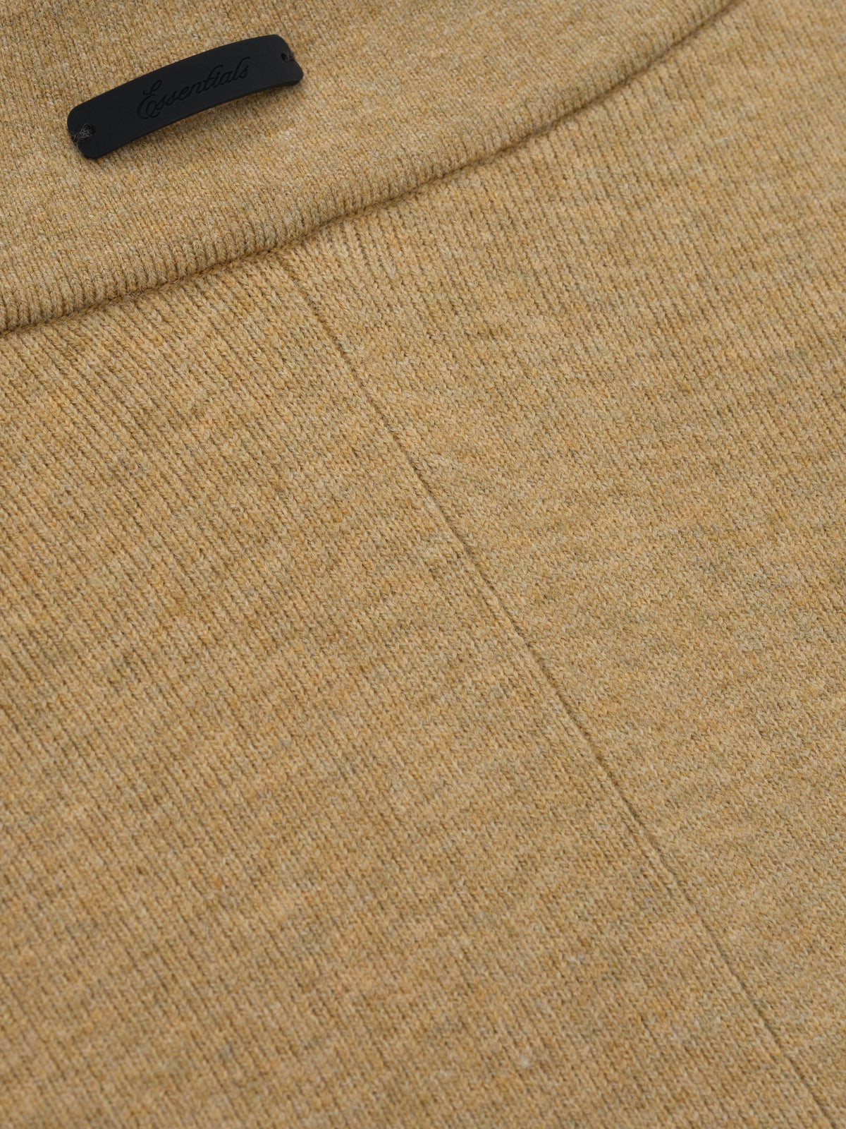 Womens Rib Knit Bike Short - Dune - Image 4