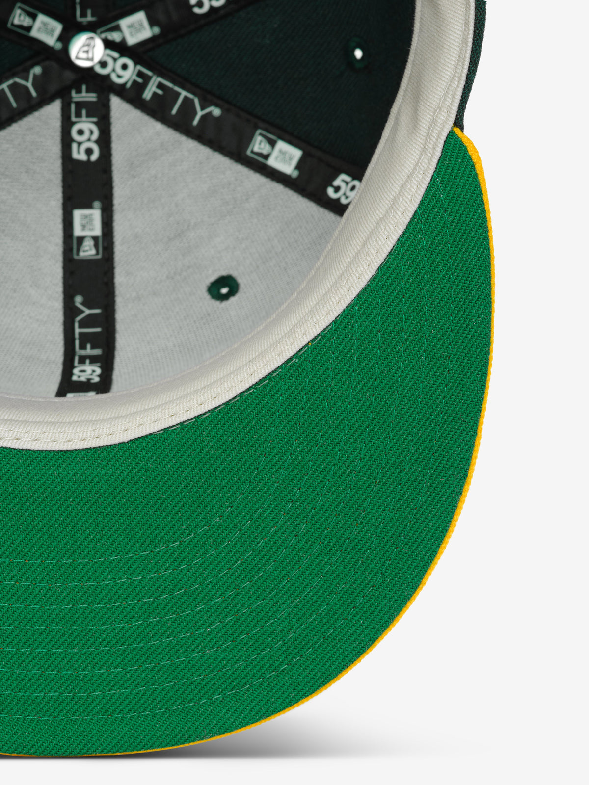Fear of God Essentials 59FIFTY Athletics Cap - Dark Green - Image 4