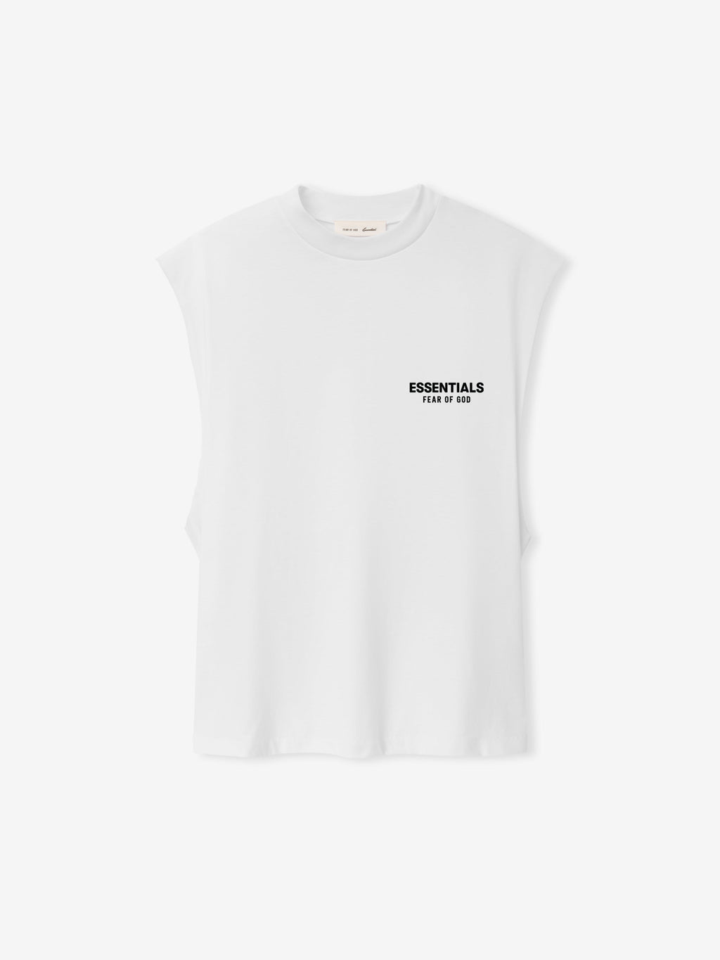 Essentials FW26 Classic Cut-Off - Bright White - Image 2
