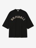 Baseball Tee - Black - Image 1