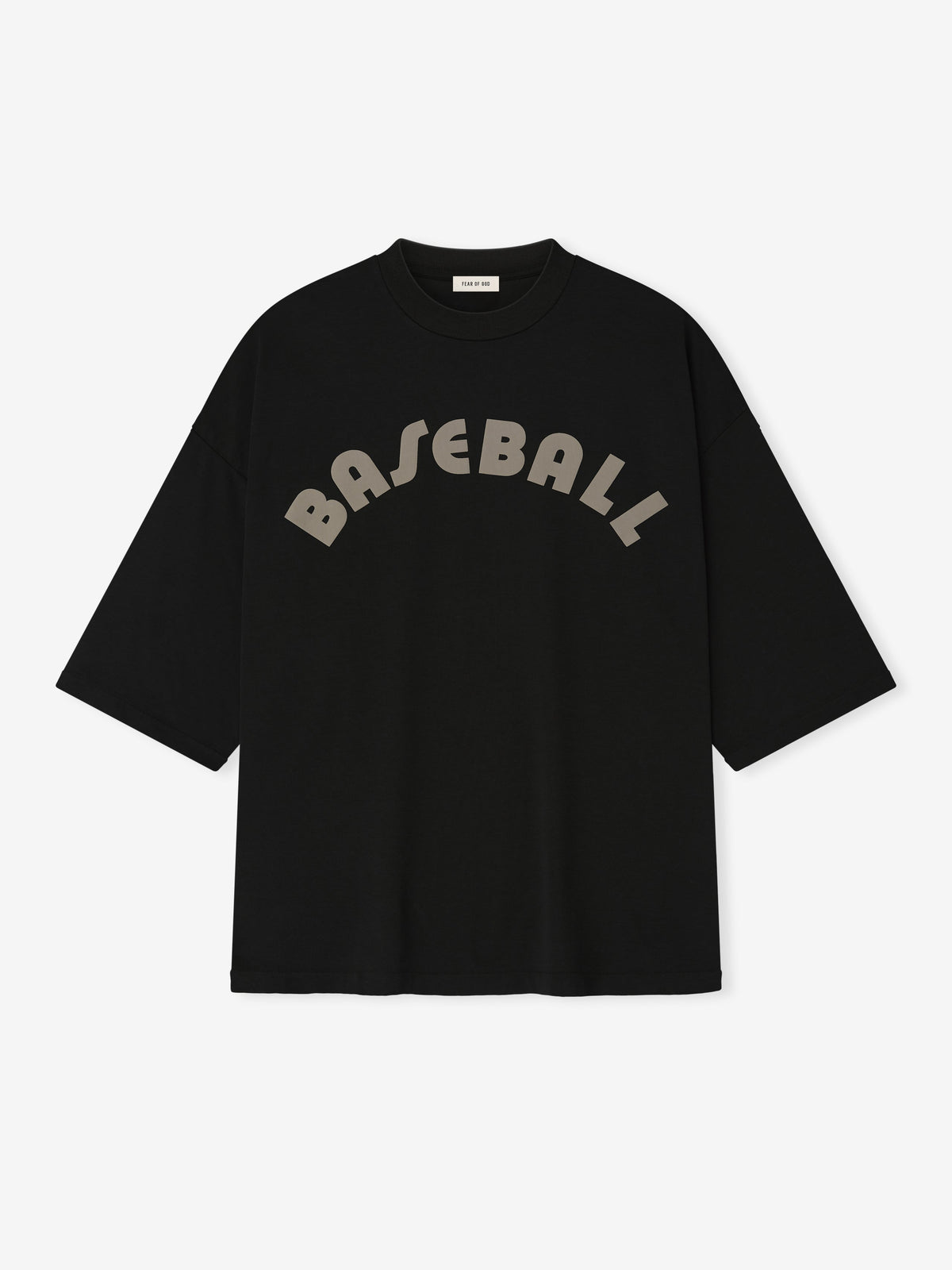 Baseball Tee - Black - Image 1