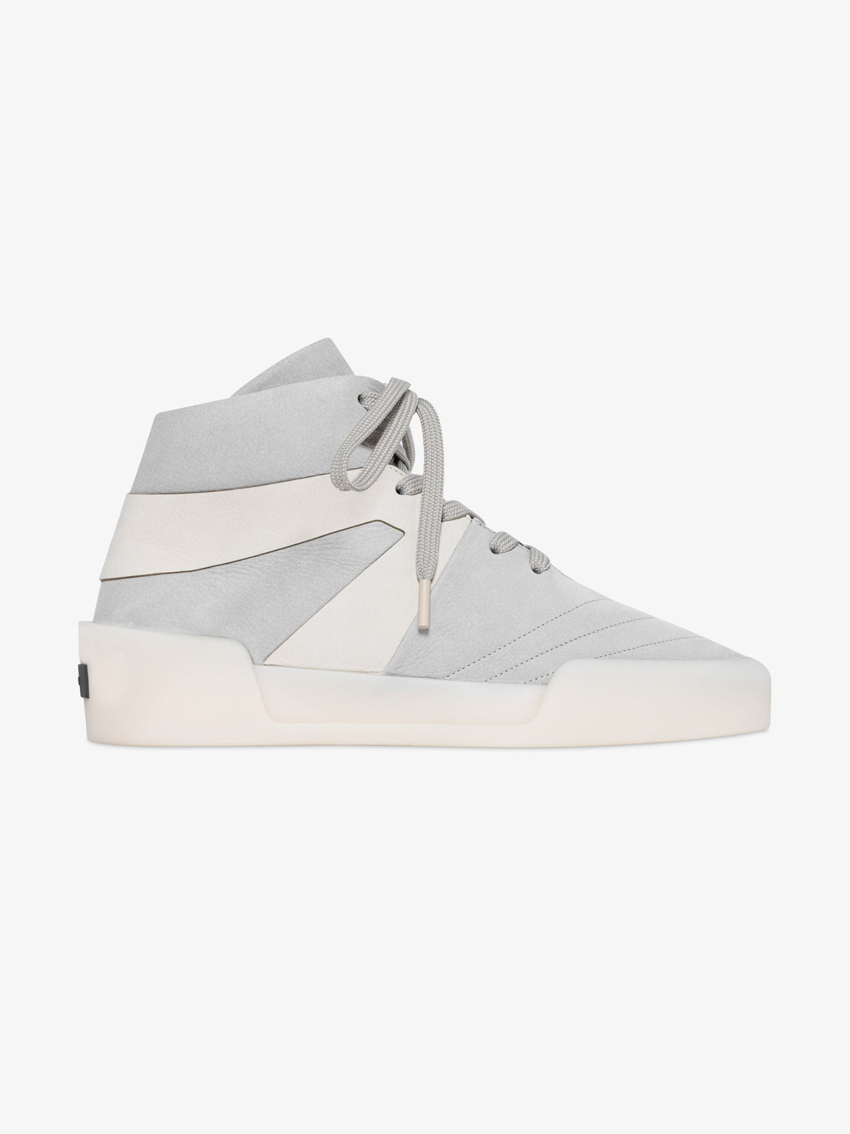Basketball Sneaker - Light Grey/Off-White - Image 1