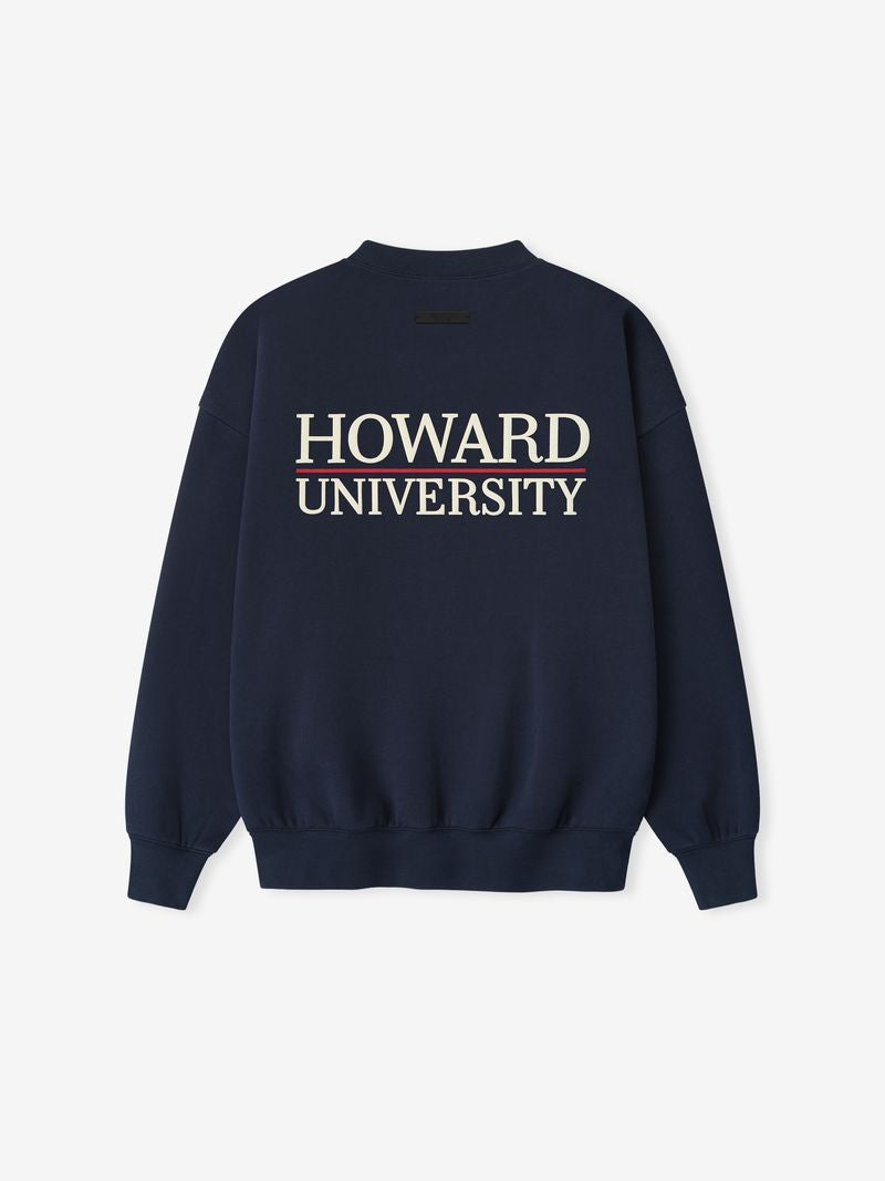 Howard University Sport Crewneck - Navy - Image 2