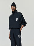 Slim Monogram Track Pant - Black - Image 1