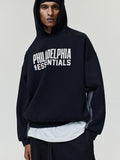 Sixers 90s Relaxed Hoodie - Black - Image 1