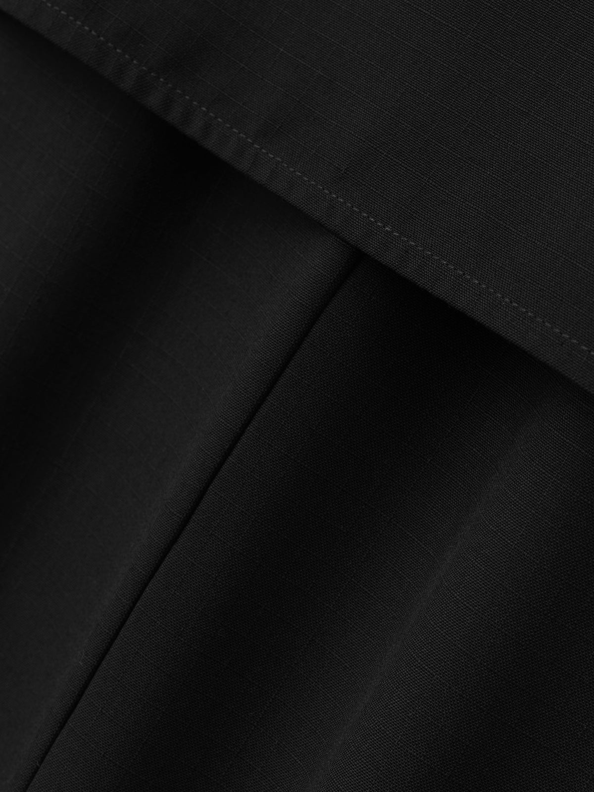 Womens Shirt Dress - Black - Image 8