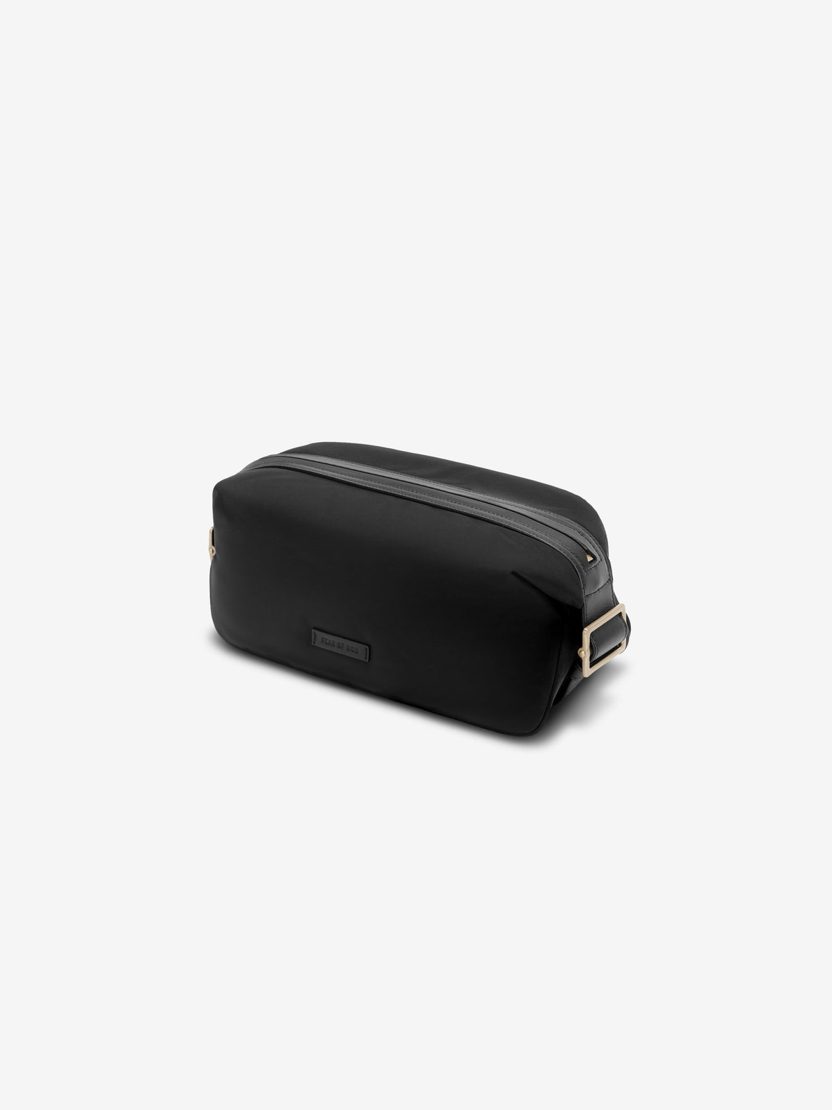 Nylon Belted Pouch - Black - Image 2