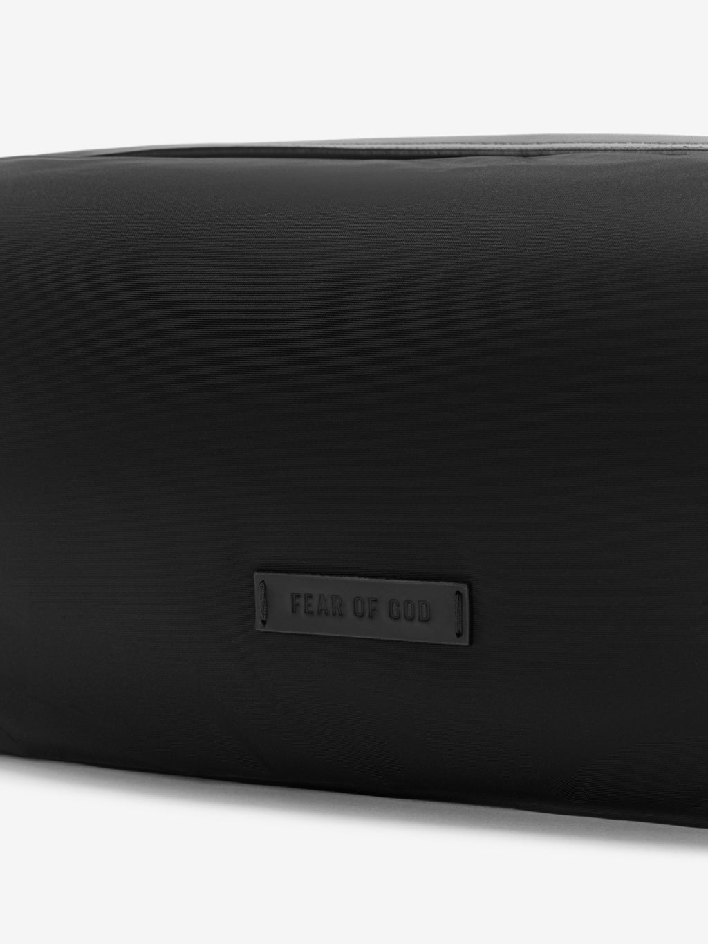 Nylon Belted Pouch - Black - Image 3