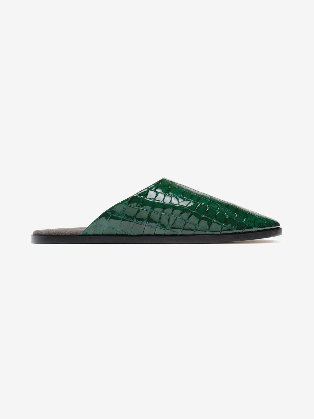 Croc Printed Slippers - Bottle Green - Image 7