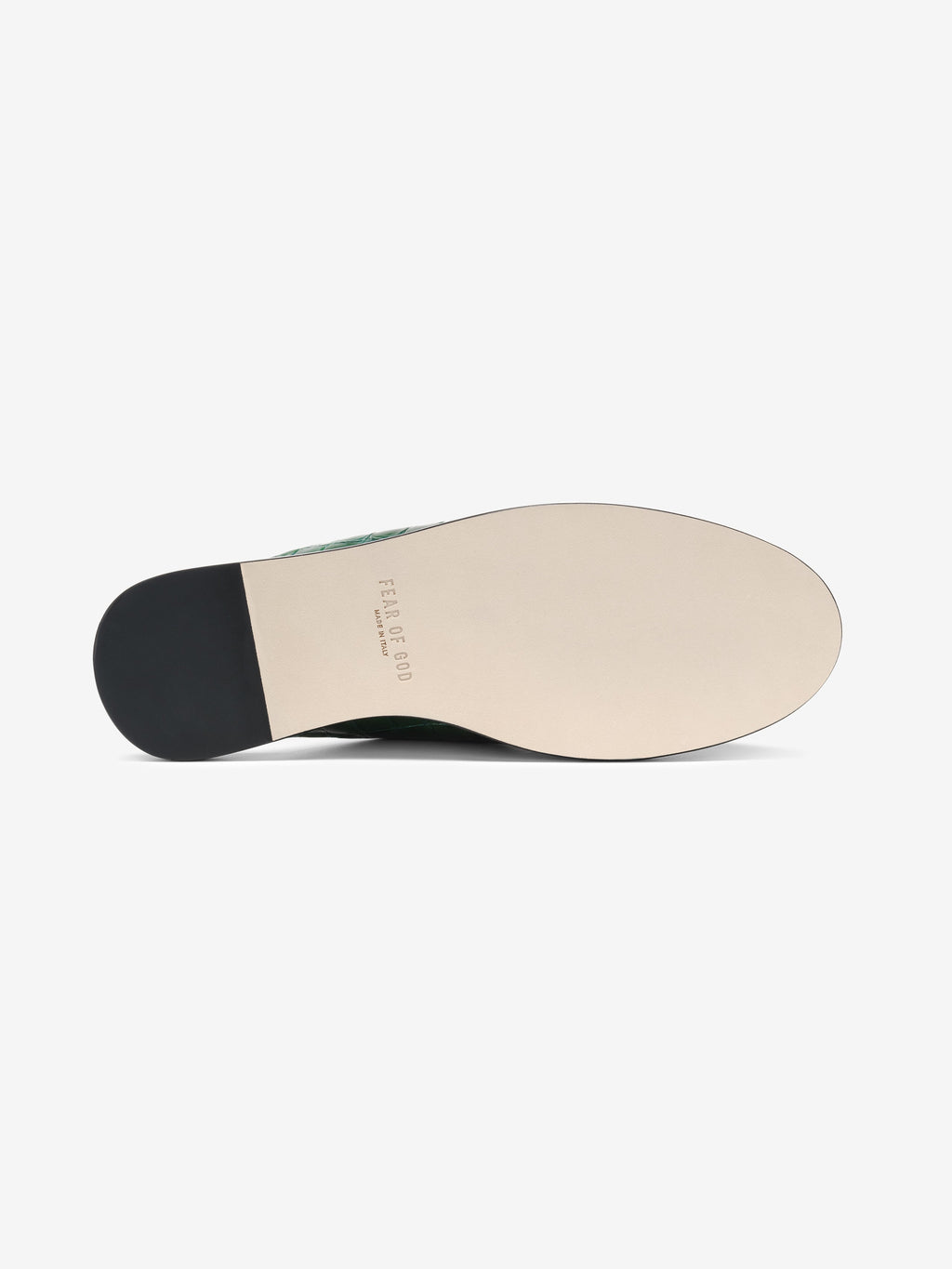 Croc Printed Slippers - Bottle Green - Image 5