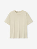 Cotton Rayon Tee - Dirty Ivory - Image 1