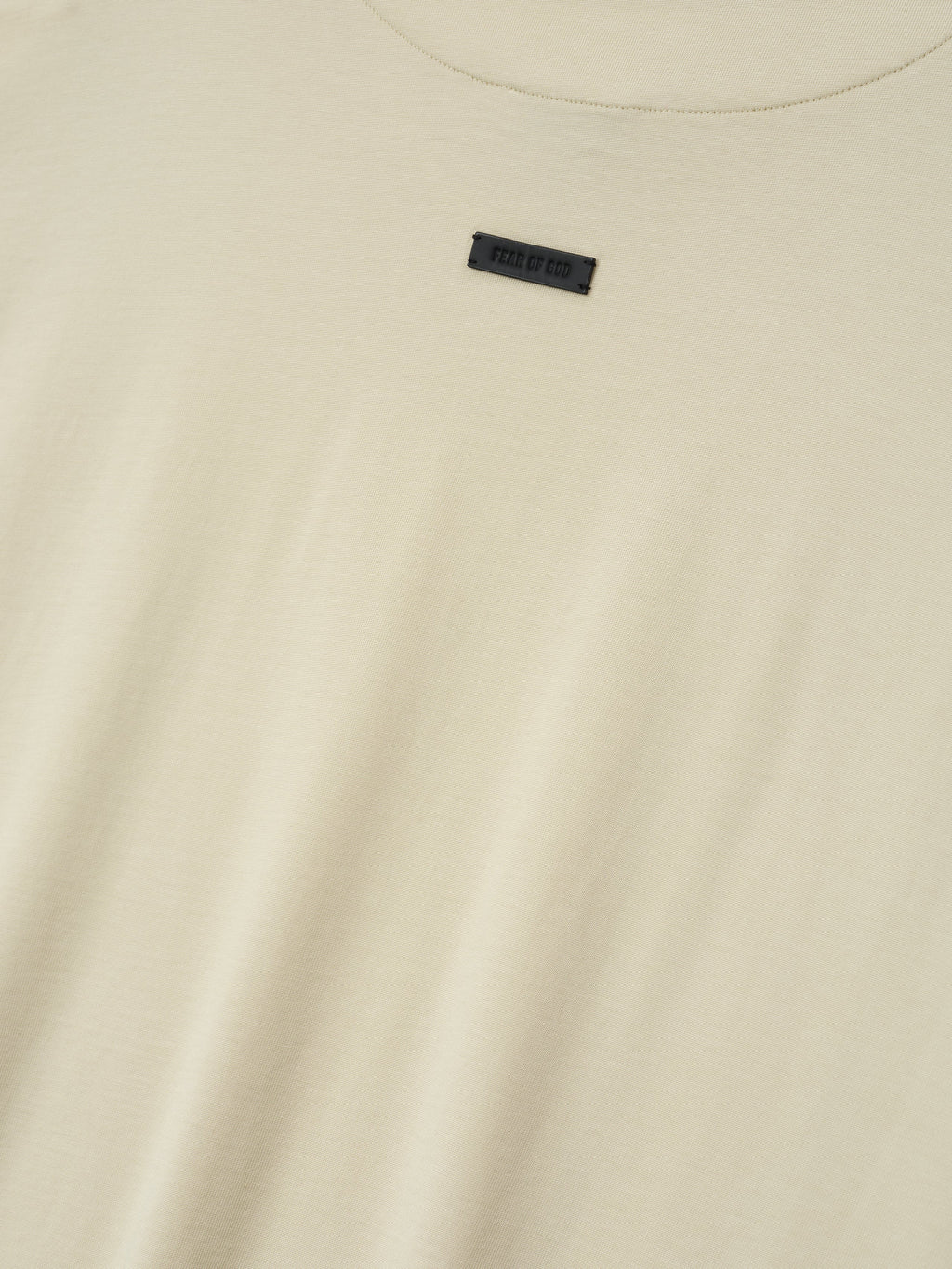 Cotton Rayon Tee - Dirty Ivory - Image 3