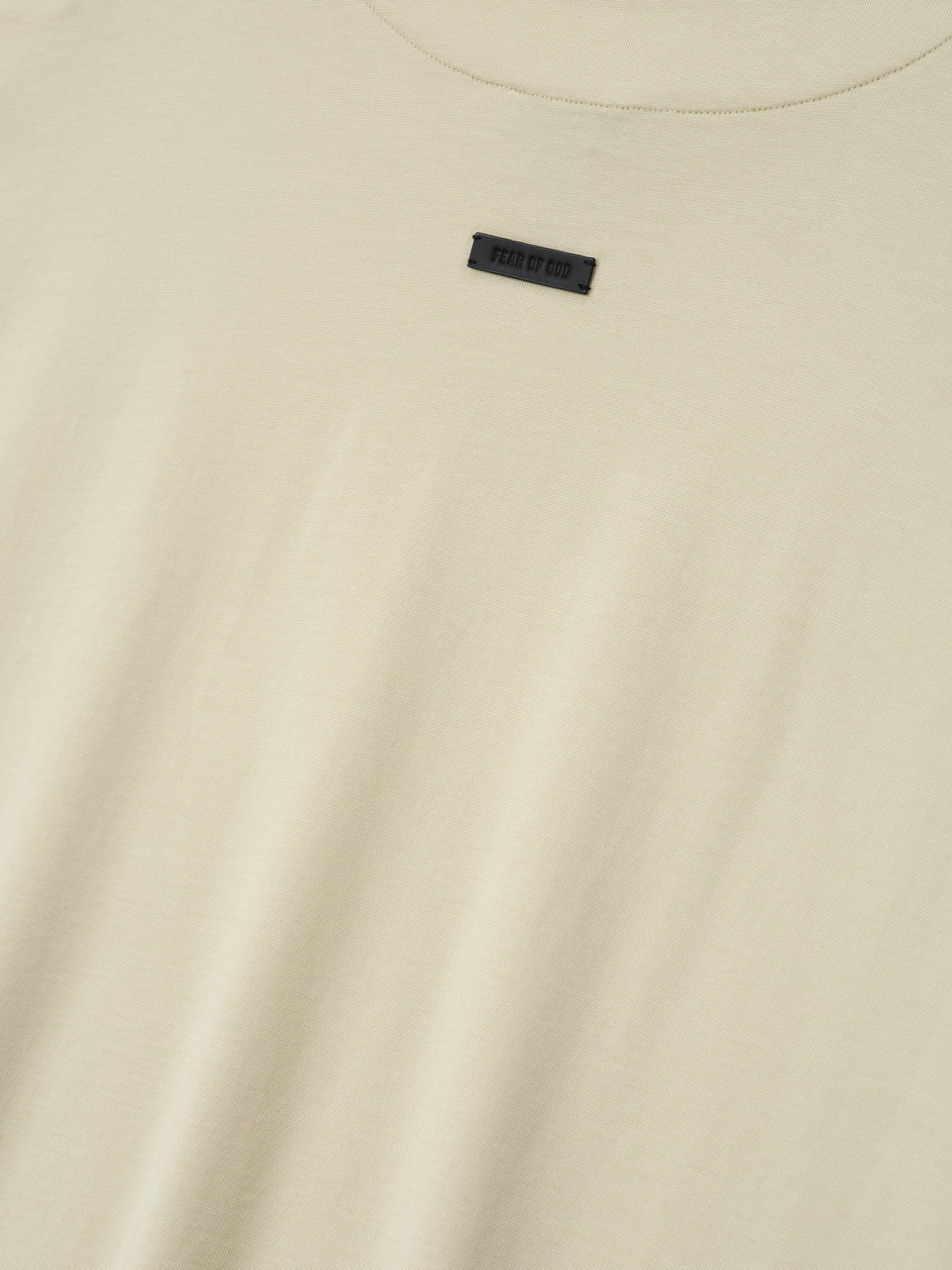 Cotton Rayon Tee - Dirty Ivory - Image 3