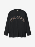 Fear Of God, F OF G Long Sleeve Tee - Black - Image 2