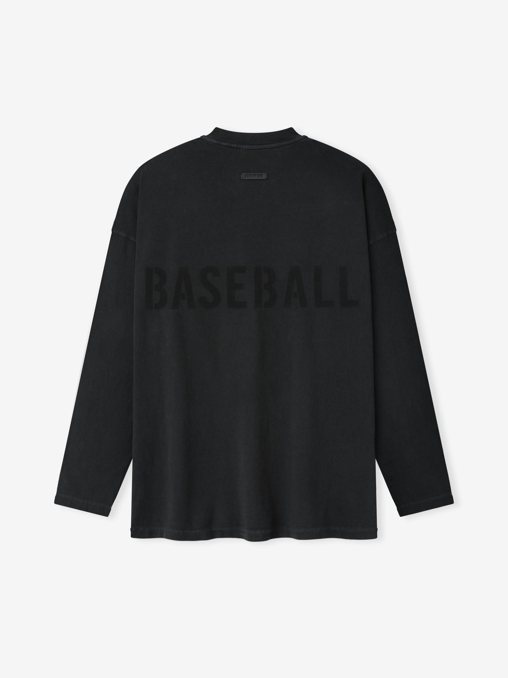 9 Long Sleeve Tee - Black - Image 5